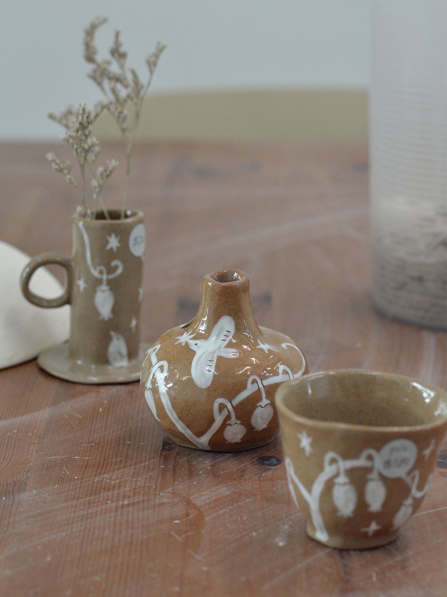 午夜鈴蘭系列-蠟燭座/花插/小杯